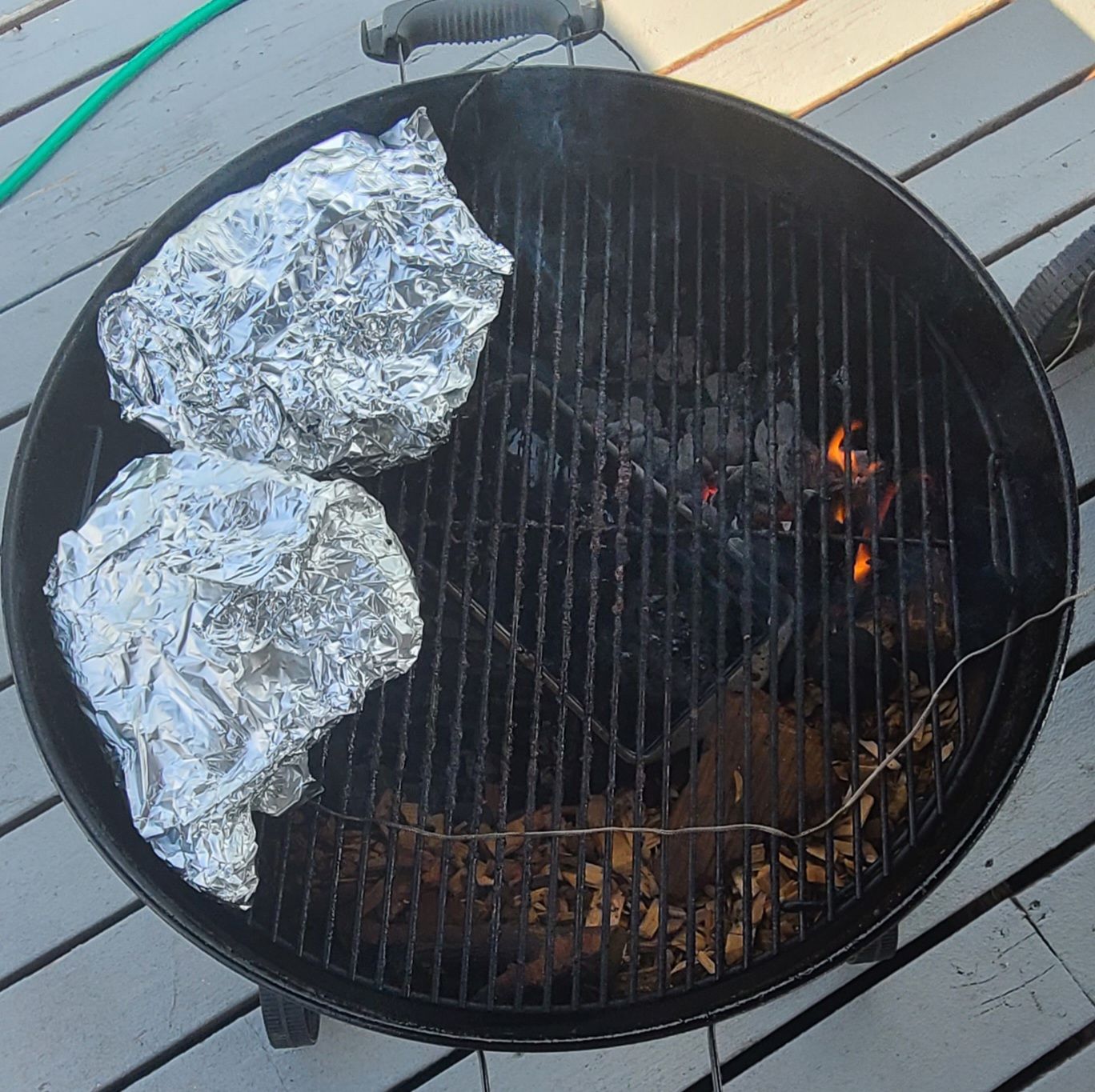 Applewood and Mesquite Smoked Spatchcock Chicken